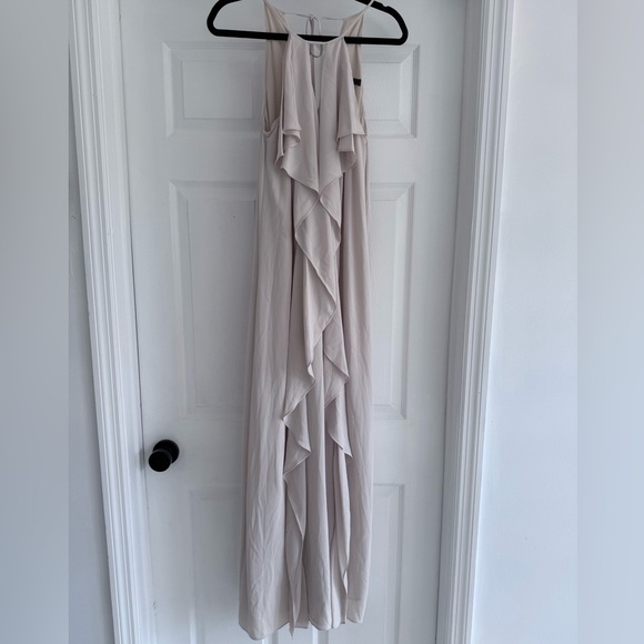 BCBGMAXAZRIA Canvas Beige Octavia Maxi Dress XS - Picture 2 of 9